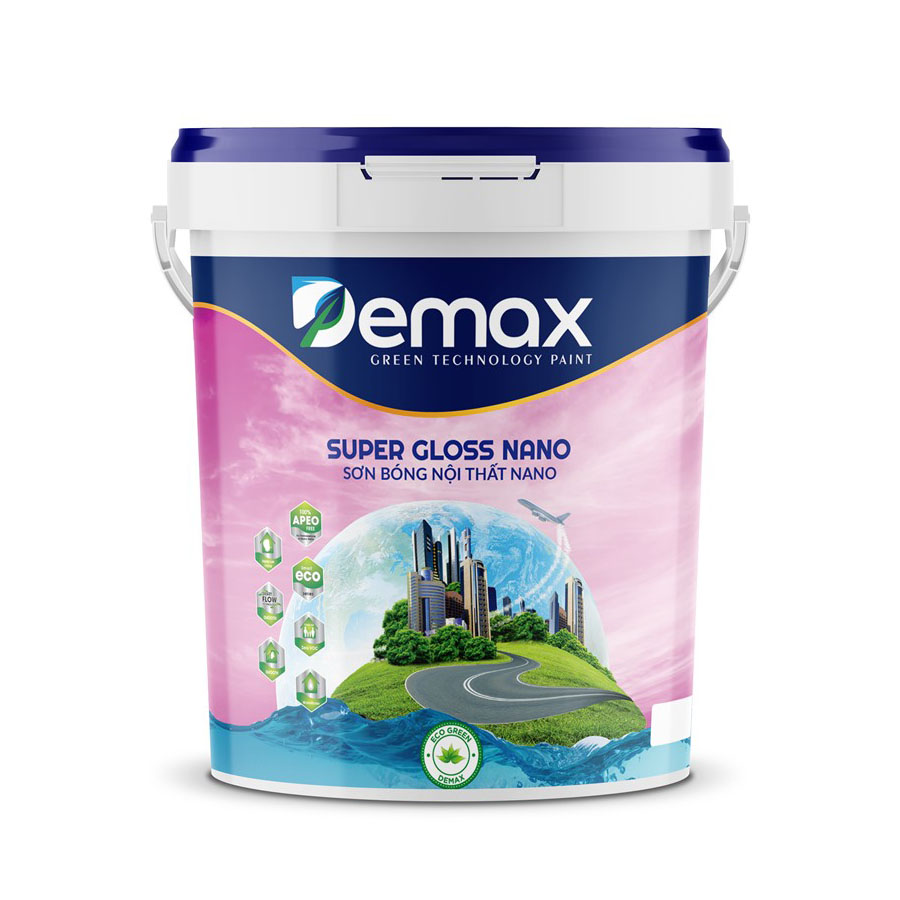 Sơn bóng Demax nội thất Nano
